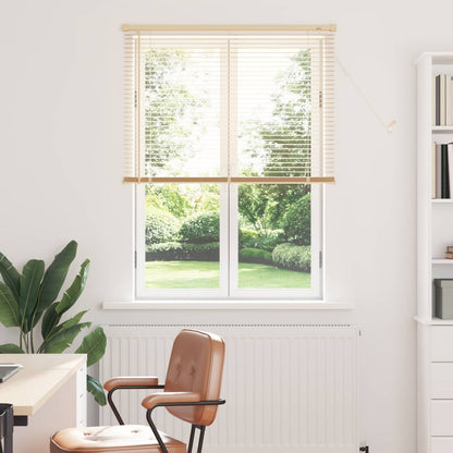 vidaXL Venetian Blind Light Brown with Pattern 150 x 80 cm 25 mm PVC