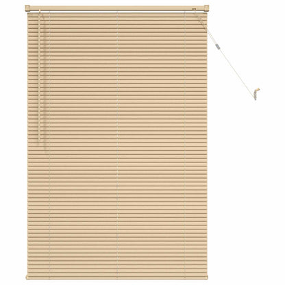 vidaXL Venetian Blind Light Brown with Pattern 150 x 90 cm 25 mm PVC