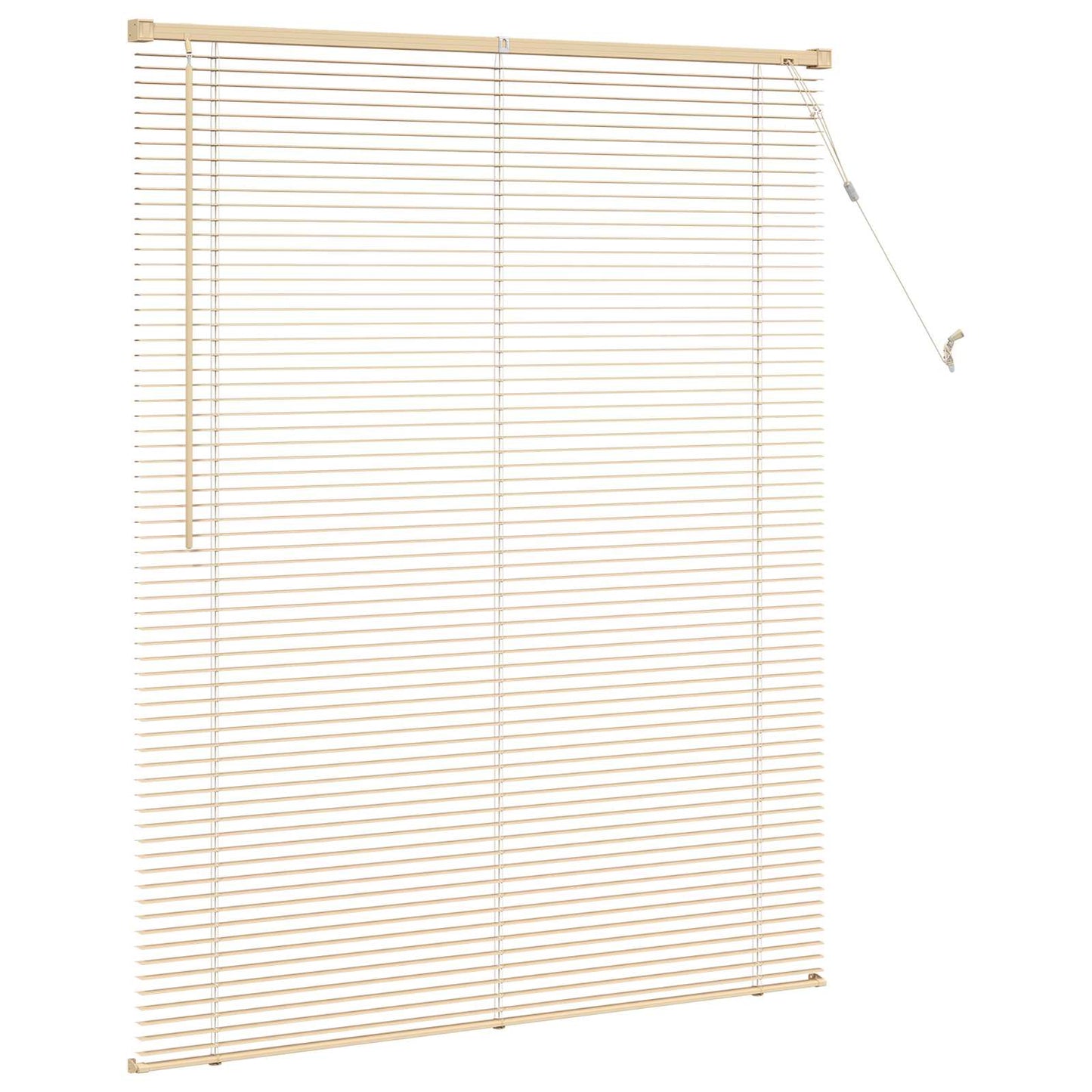 vidaXL Venetian Blind Light Brown with Pattern 150 x 110 cm 25 mm PVC