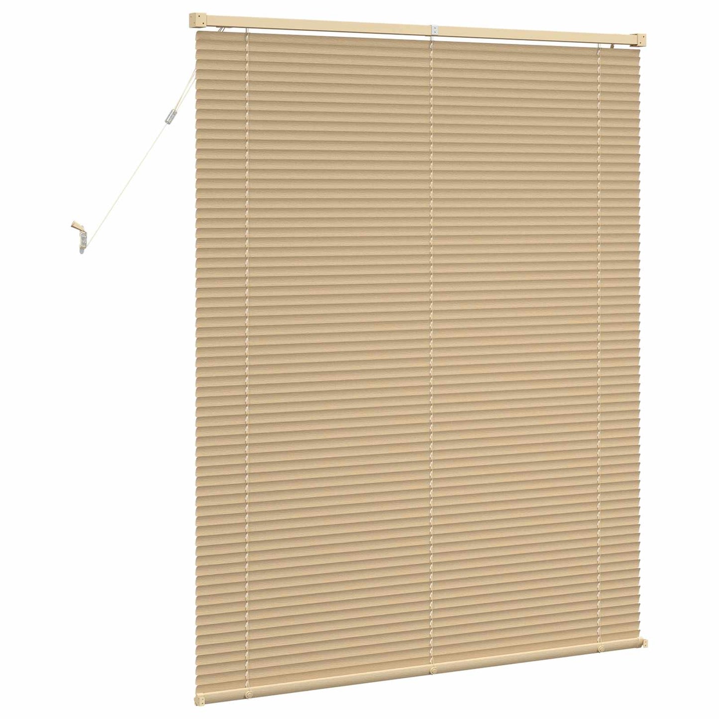 vidaXL Venetian Blind Light Brown with Pattern 150 x 120 cm 25 mm PVC