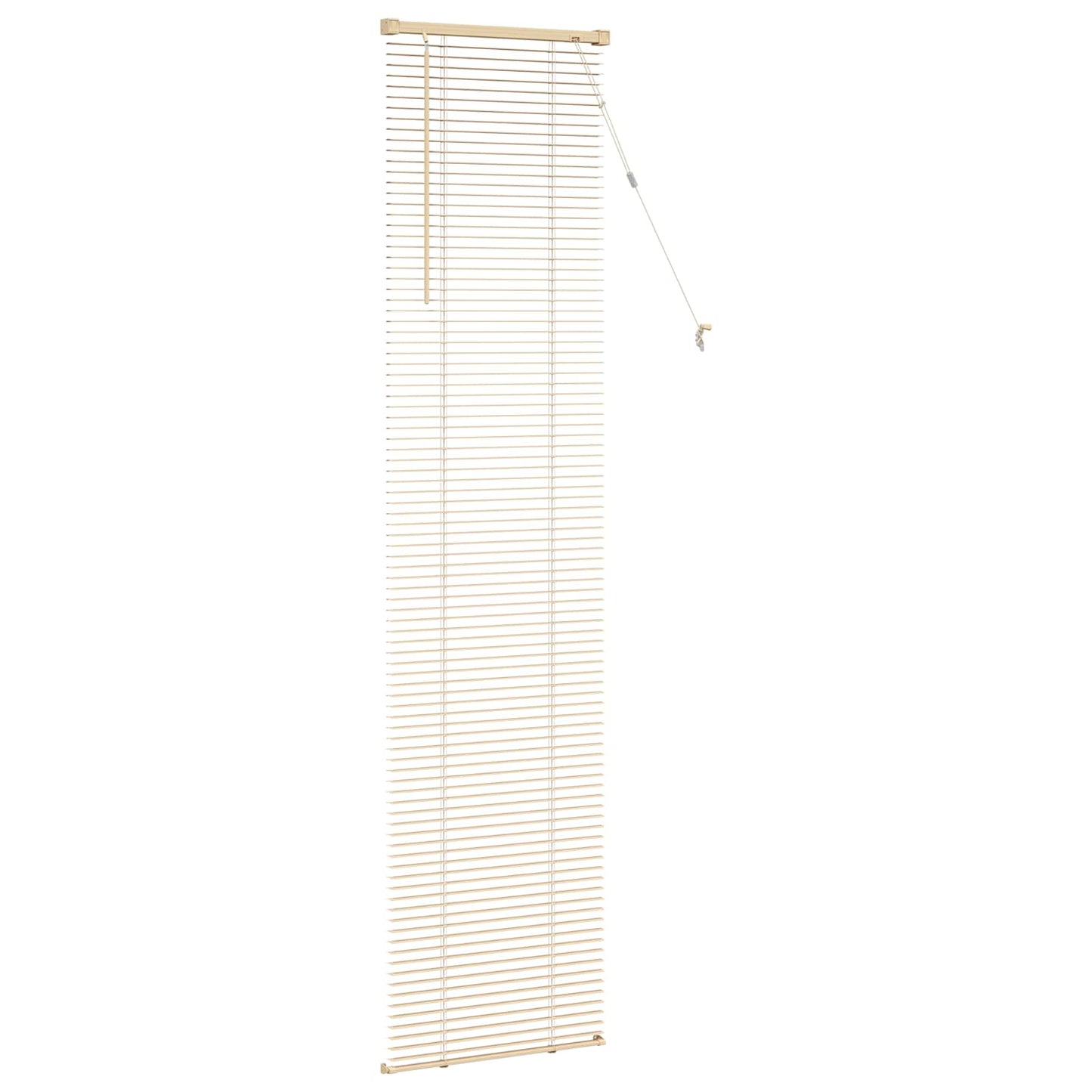 vidaXL Venetian Blind Light Brown with Pattern 213 x 50 cm 25 mm PVC