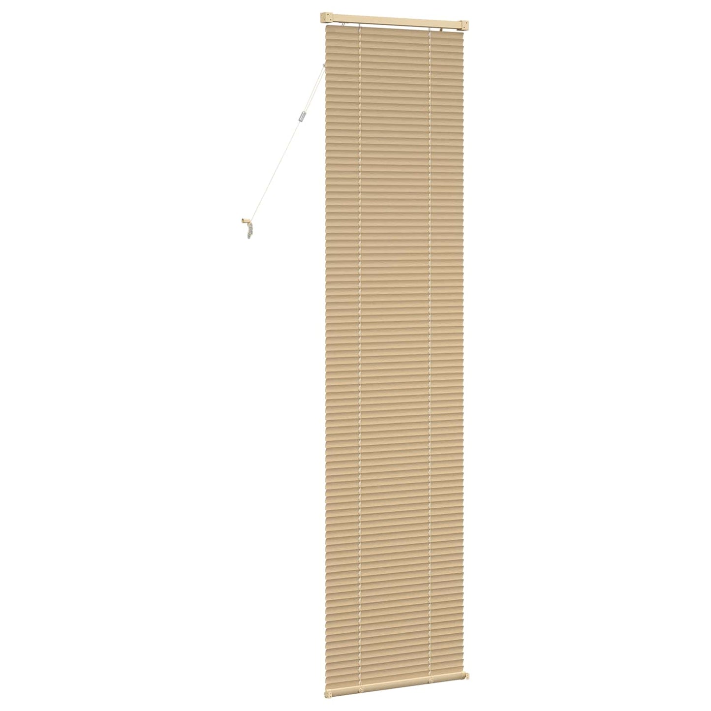 vidaXL Venetian Blind Light Brown with Pattern 213 x 50 cm 25 mm PVC