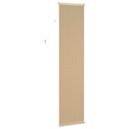 vidaXL Venetian Blind Light Brown with Pattern 213 x 50 cm 25 mm PVC