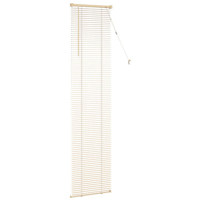 vidaXL Venetian Blind Light Brown with Pattern 213 x 60 cm 25 mm PVC