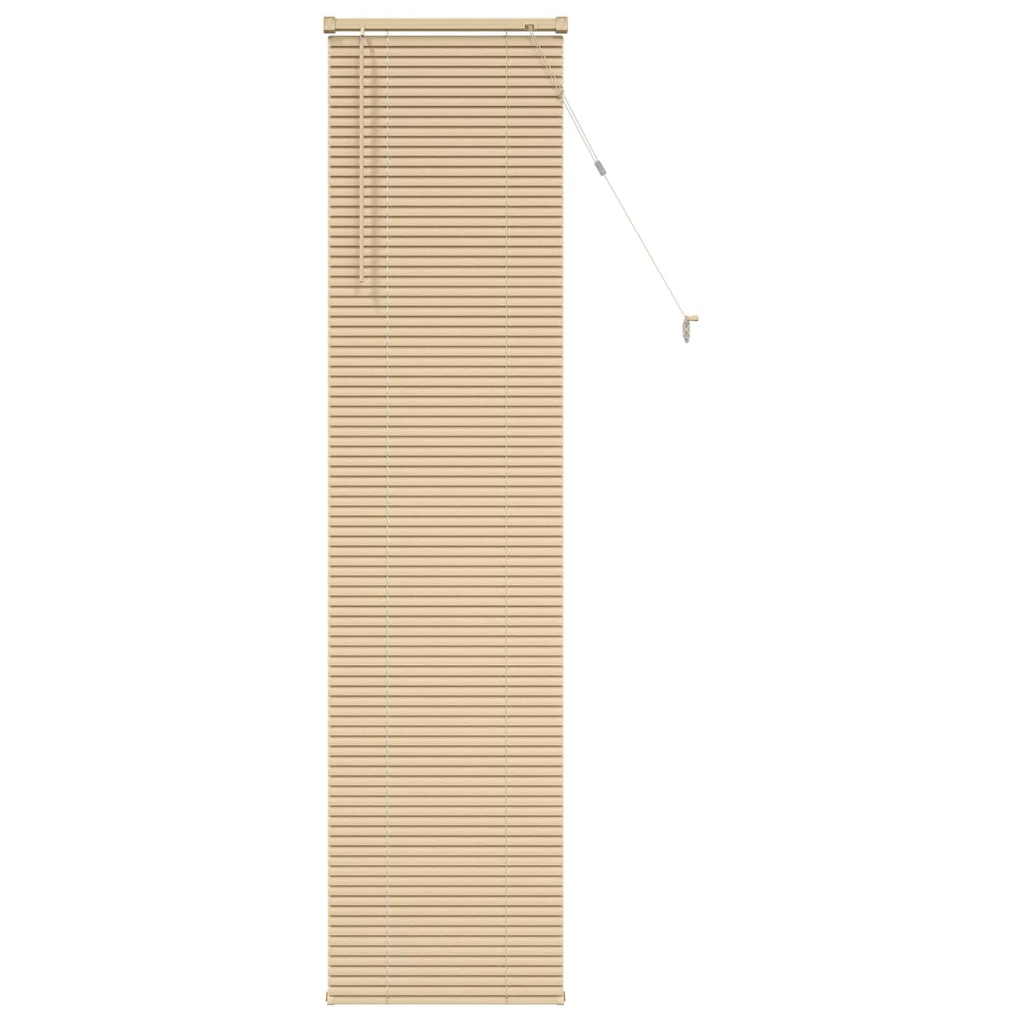 vidaXL Venetian Blind Light Brown with Pattern 213 x 60 cm 25 mm PVC