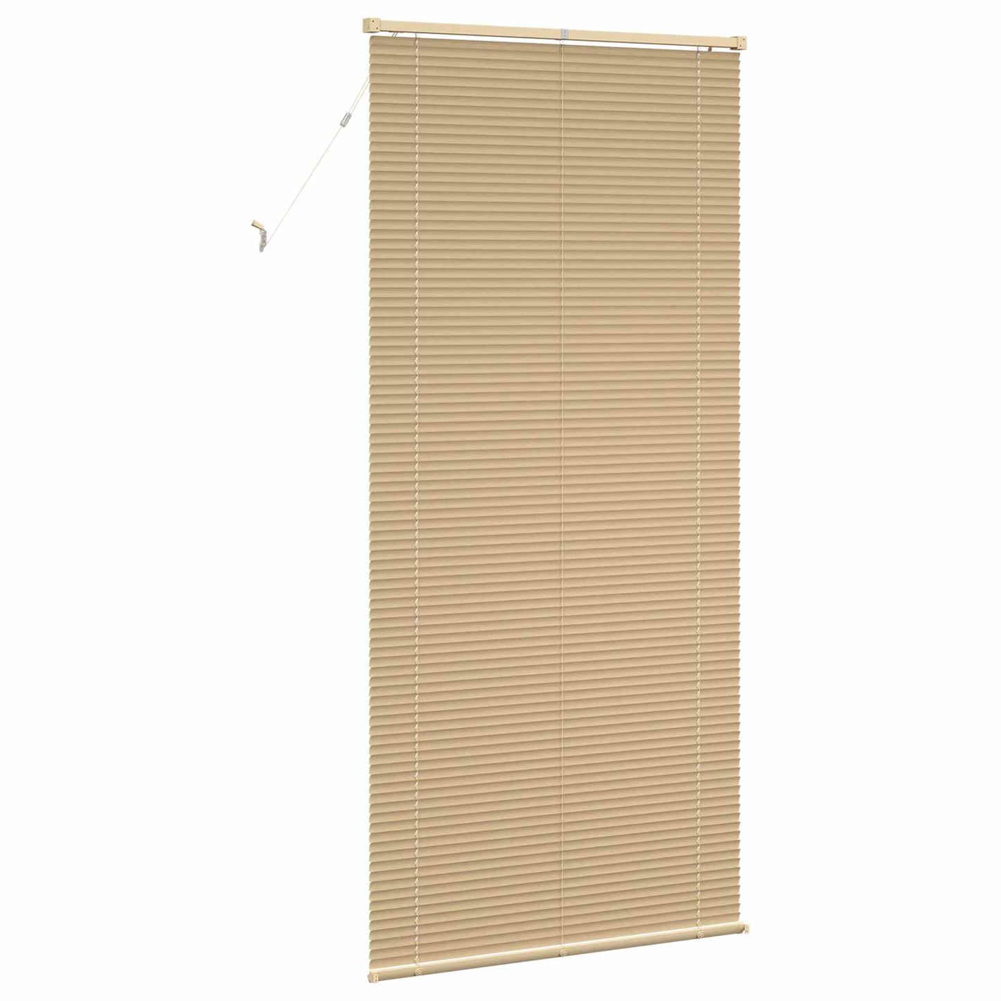 vidaXL Venetian Blind Light Brown with Pattern 213 x 90 cm 25 mm PVC