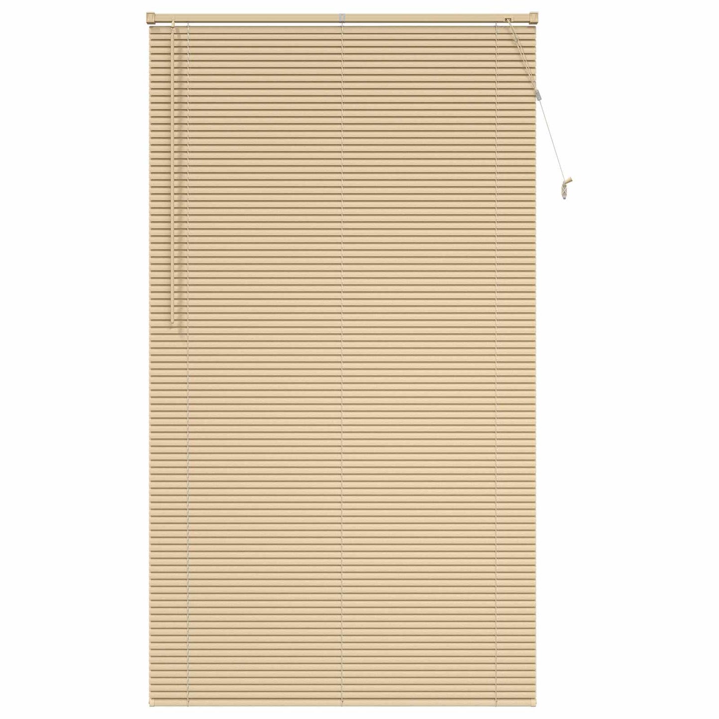 vidaXL Venetian Blind Light Brown with Pattern 213 x 110 cm 25 mm PVC