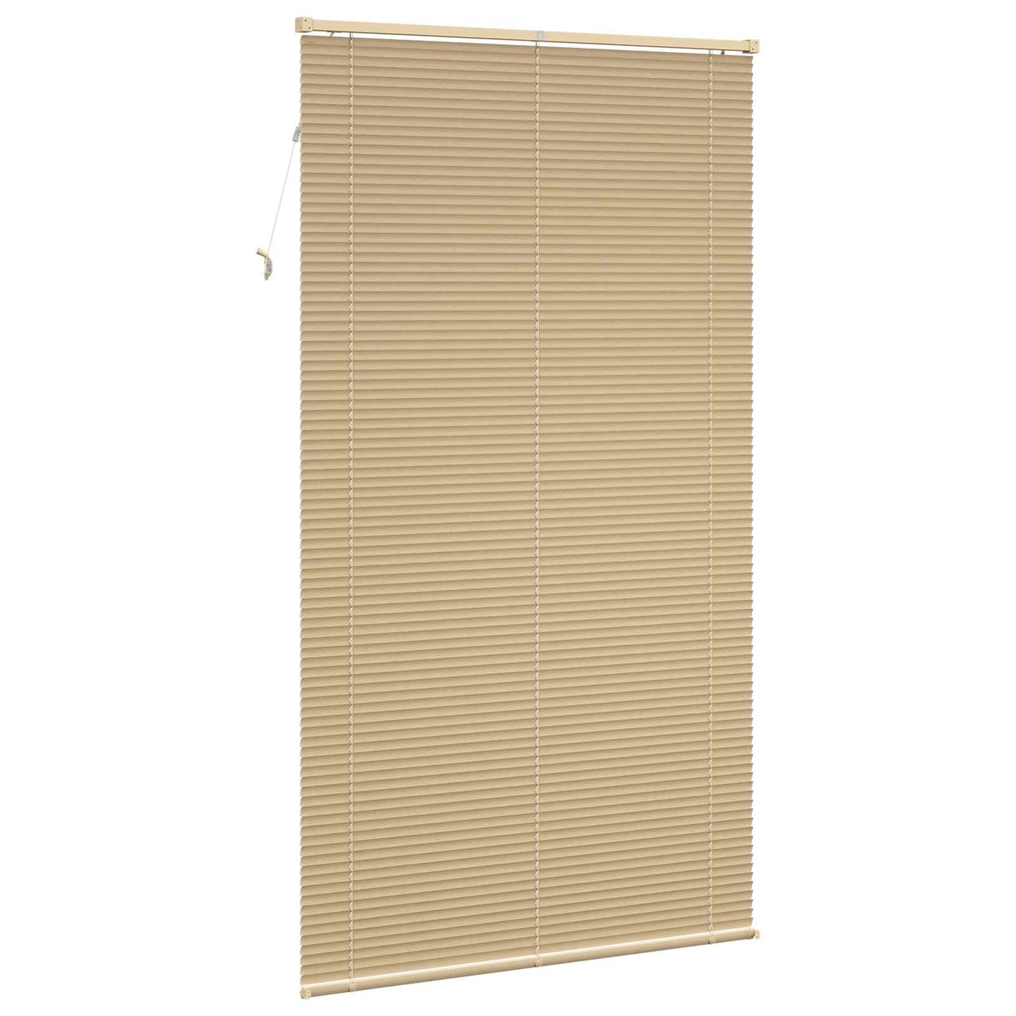 vidaXL Venetian Blind Light Brown with Pattern 213 x 120 cm 25 mm PVC