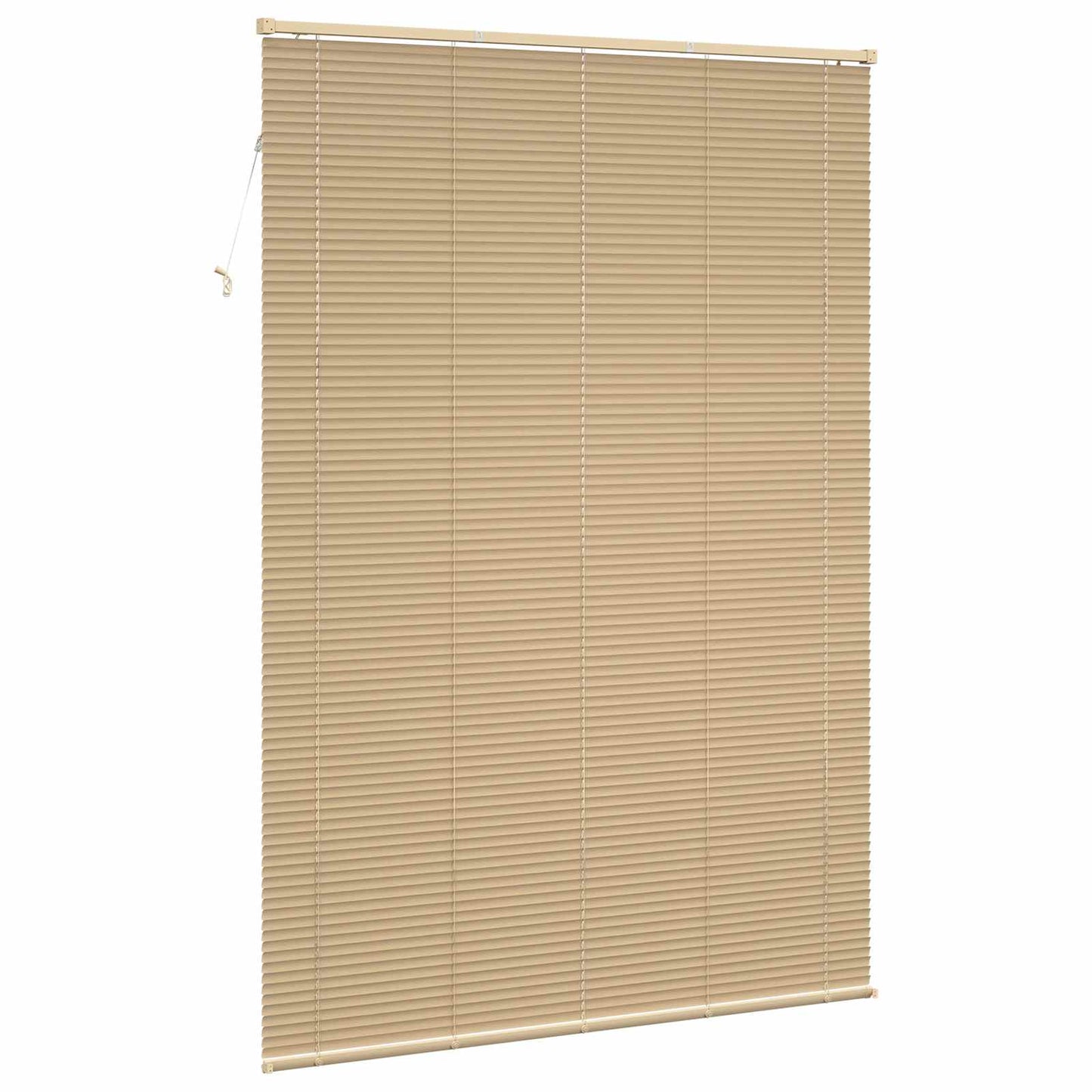 vidaXL Venetian Blind Light Brown with Pattern 213 x 150 cm 25 mm PVC