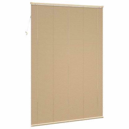 vidaXL Venetian Blind Light Brown with Pattern 213 x 150 cm 25 mm PVC
