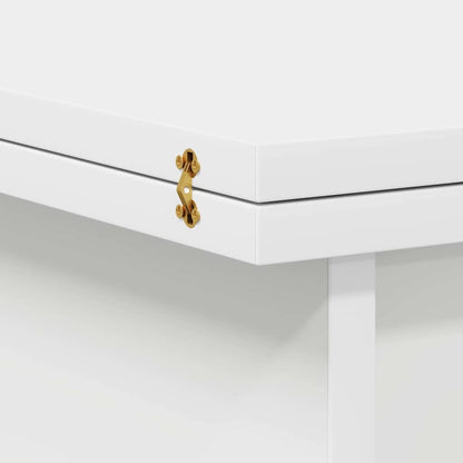 vidaXL Coffee Table White 55 x 54.5 x 45 cm Engineered wood