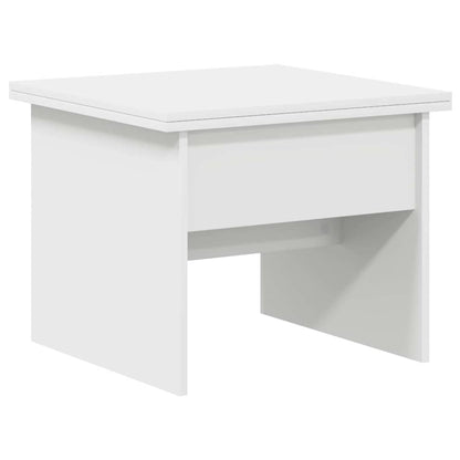 vidaXL Coffee Table White 55 x 54.5 x 45 cm Engineered wood