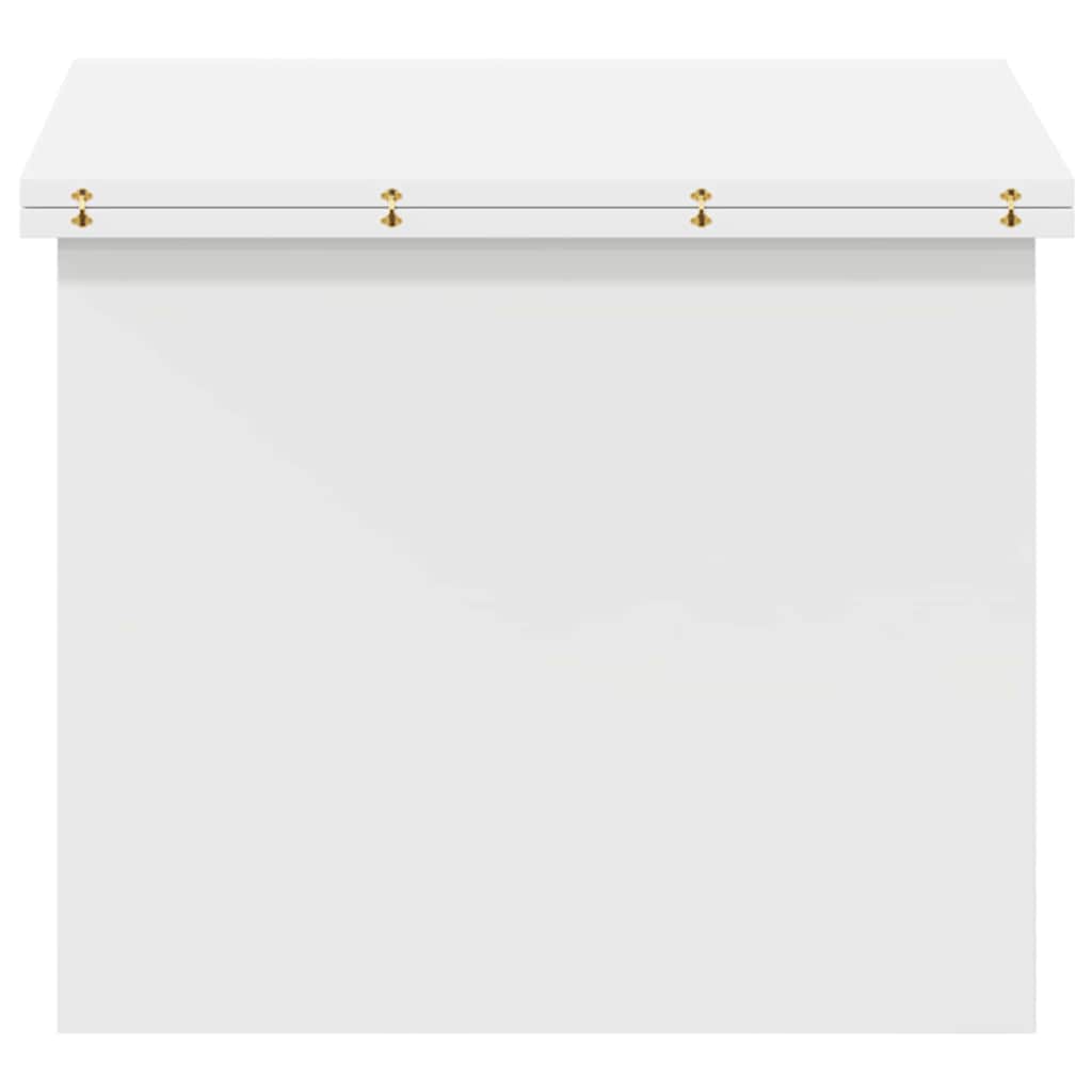 vidaXL Coffee Table White 55 x 54.5 x 45 cm Engineered wood