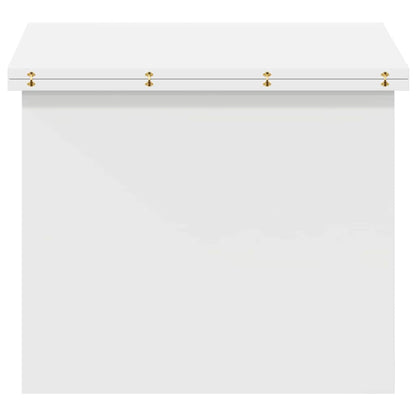 vidaXL Coffee Table White 55 x 54.5 x 45 cm Engineered wood