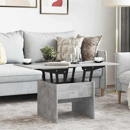 vidaXL Coffee Table Concrete Grey 55 x 54.5 x 45 cm Engineered wood