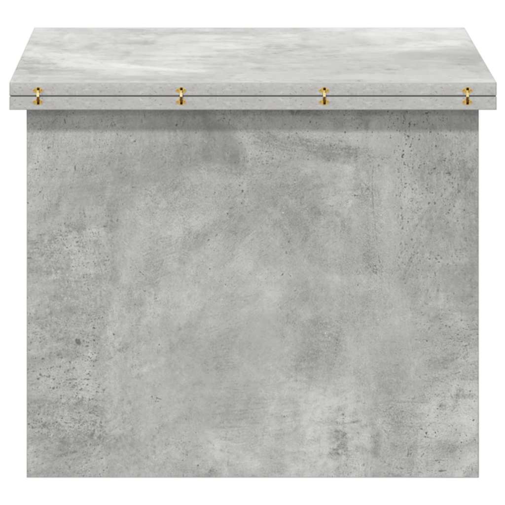 vidaXL Coffee Table Concrete Grey 55 x 54.5 x 45 cm Engineered wood