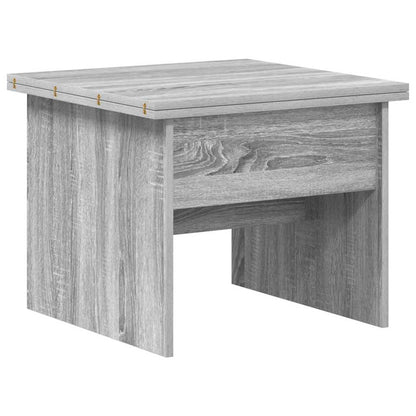 vidaXL Coffee Table Grey Sonoma 55 x 54.5 x 45 cm Engineered wood