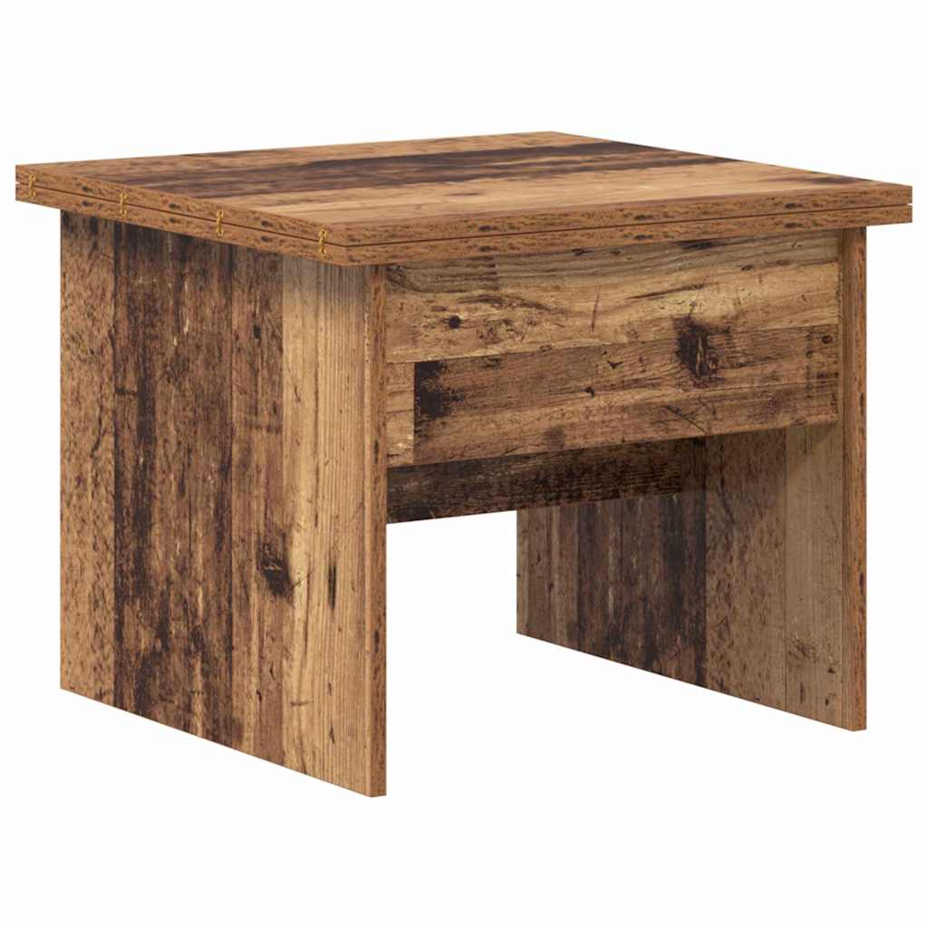 vidaXL Coffee Table Old Wood 55 x 54.5 x 45 cm Engineered wood