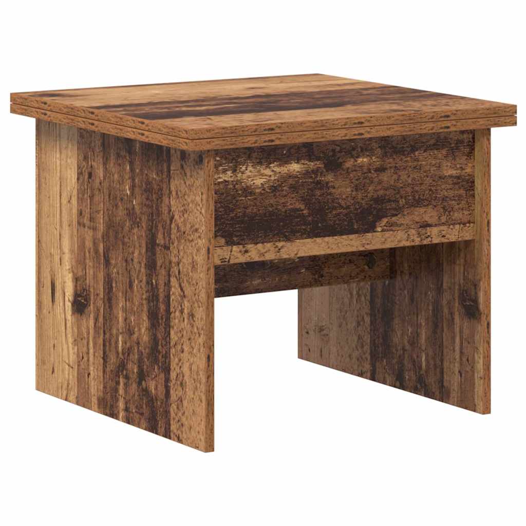 vidaXL Coffee Table Old Wood 55 x 54.5 x 45 cm Engineered wood