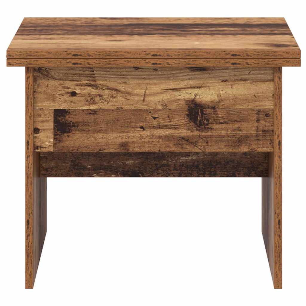 vidaXL Coffee Table Old Wood 55 x 54.5 x 45 cm Engineered wood