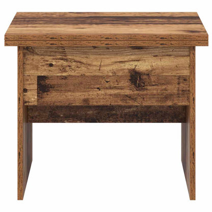 vidaXL Coffee Table Old Wood 55 x 54.5 x 45 cm Engineered wood