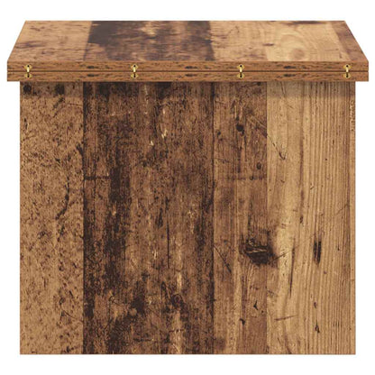 vidaXL Coffee Table Old Wood 55 x 54.5 x 45 cm Engineered wood
