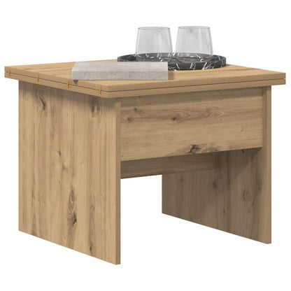 vidaXL Coffee Table Artisan Oak 55 x 54.5 x 45 cm Engineered wood
