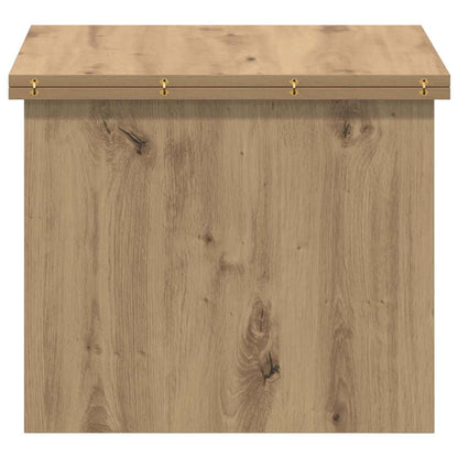 vidaXL Coffee Table Artisan Oak 55 x 54.5 x 45 cm Engineered wood