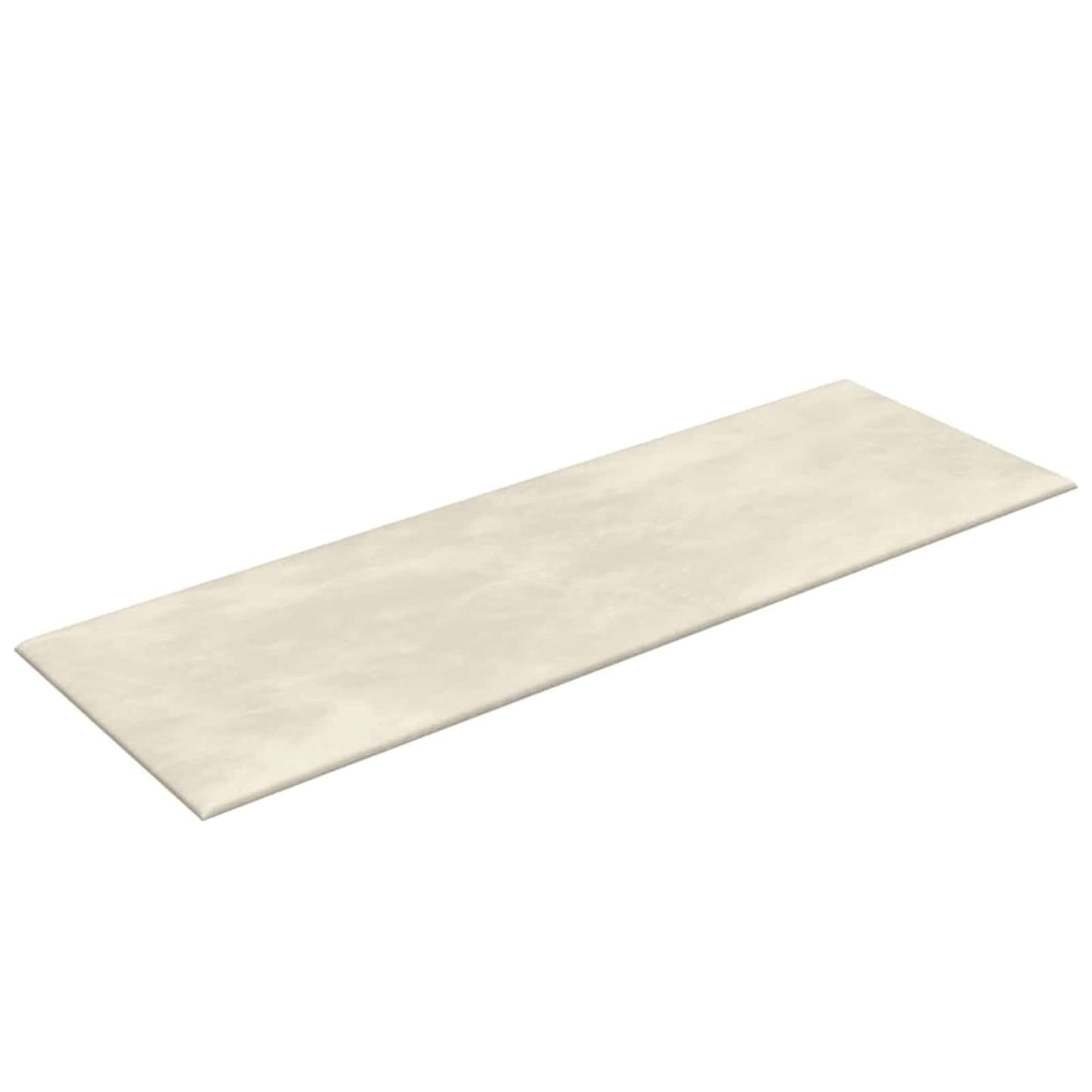 vidaXL Wall Headboard 12 pcs Cream Velvet