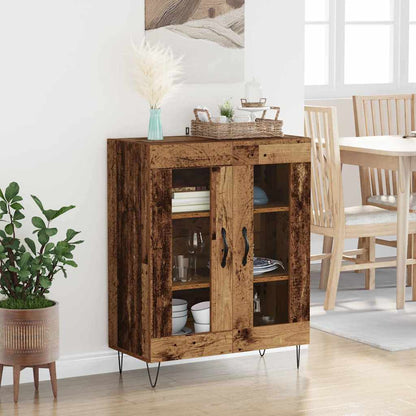 vidaXL Sideboard Old Wood 69.5 x 34 x 90 cm Engineered Wood