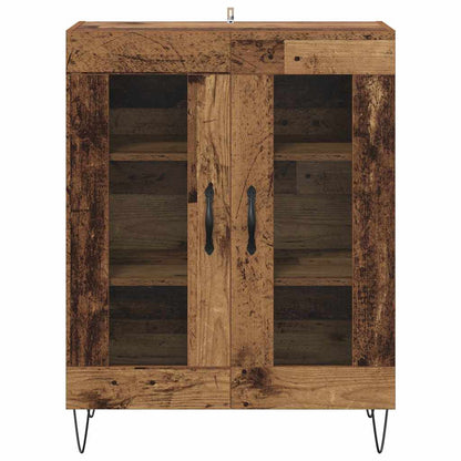 vidaXL Sideboard Old Wood 69.5 x 34 x 90 cm Engineered Wood