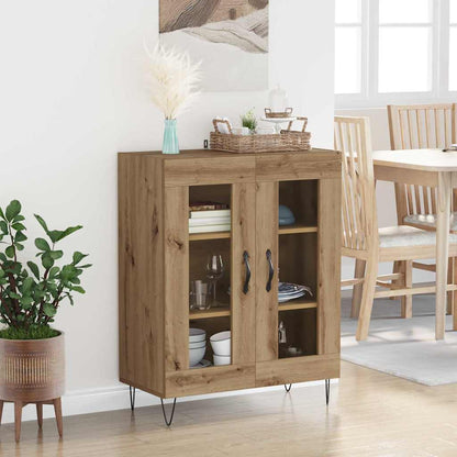 vidaXL Sideboard Artisan Oak 69.5 x 34 x 90 cm Engineered Wood