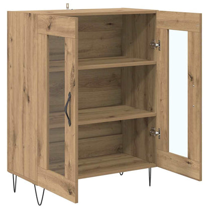 vidaXL Sideboard Artisan Oak 69.5 x 34 x 90 cm Engineered Wood