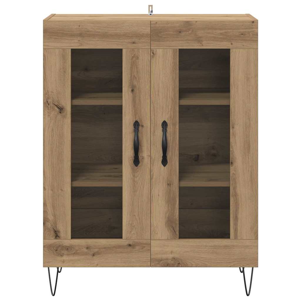vidaXL Sideboard Artisan Oak 69.5 x 34 x 90 cm Engineered Wood