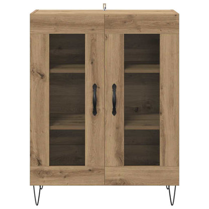 vidaXL Sideboard Artisan Oak 69.5 x 34 x 90 cm Engineered Wood