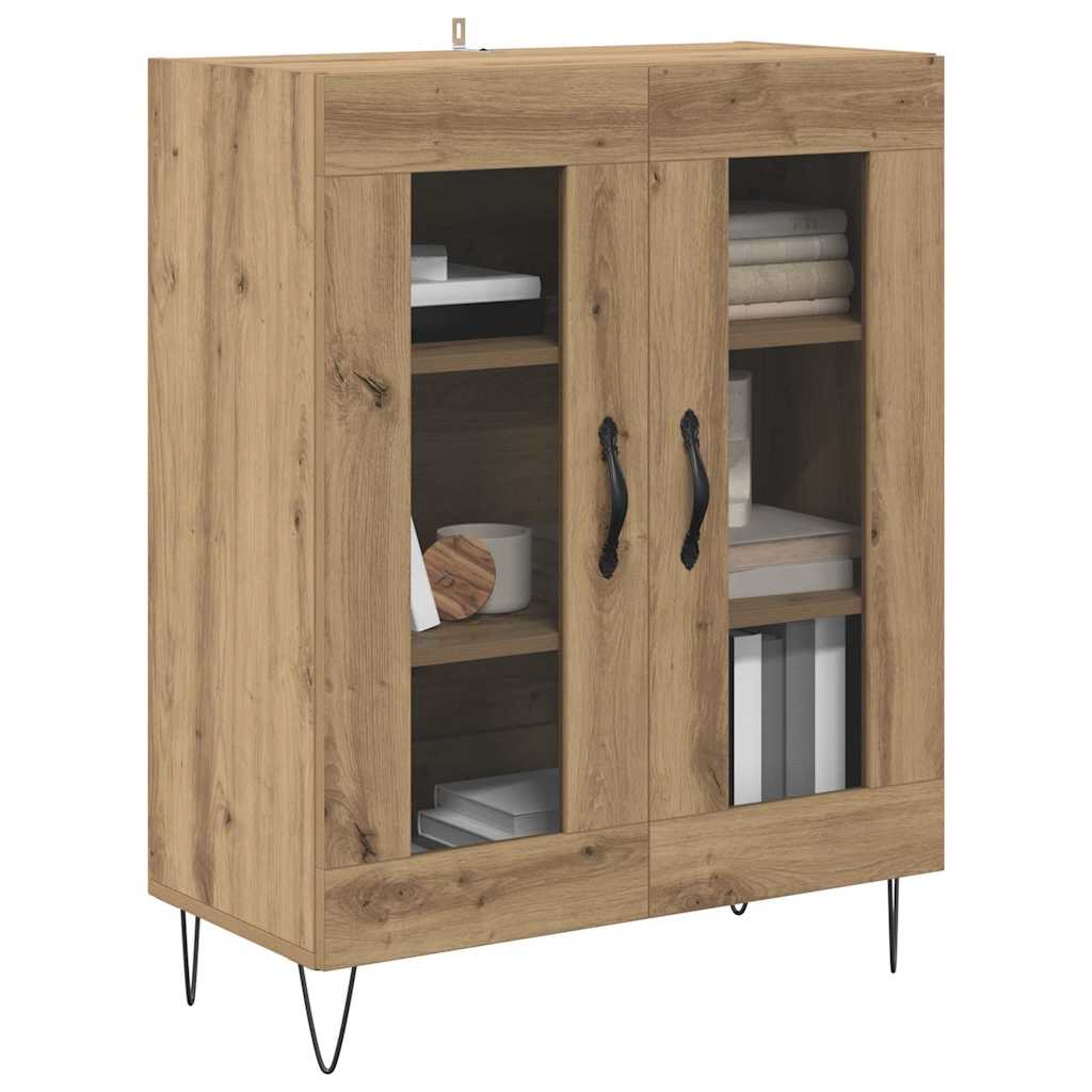 vidaXL Sideboard Artisan Oak 69.5 x 34 x 90 cm Engineered Wood