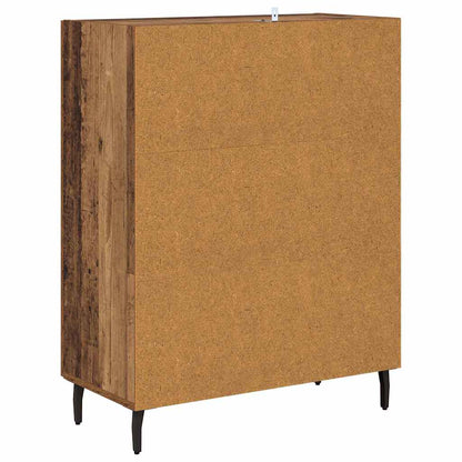 vidaXL Sideboard Old Wood 69.5 x 34 x 90 cm Engineered Wood