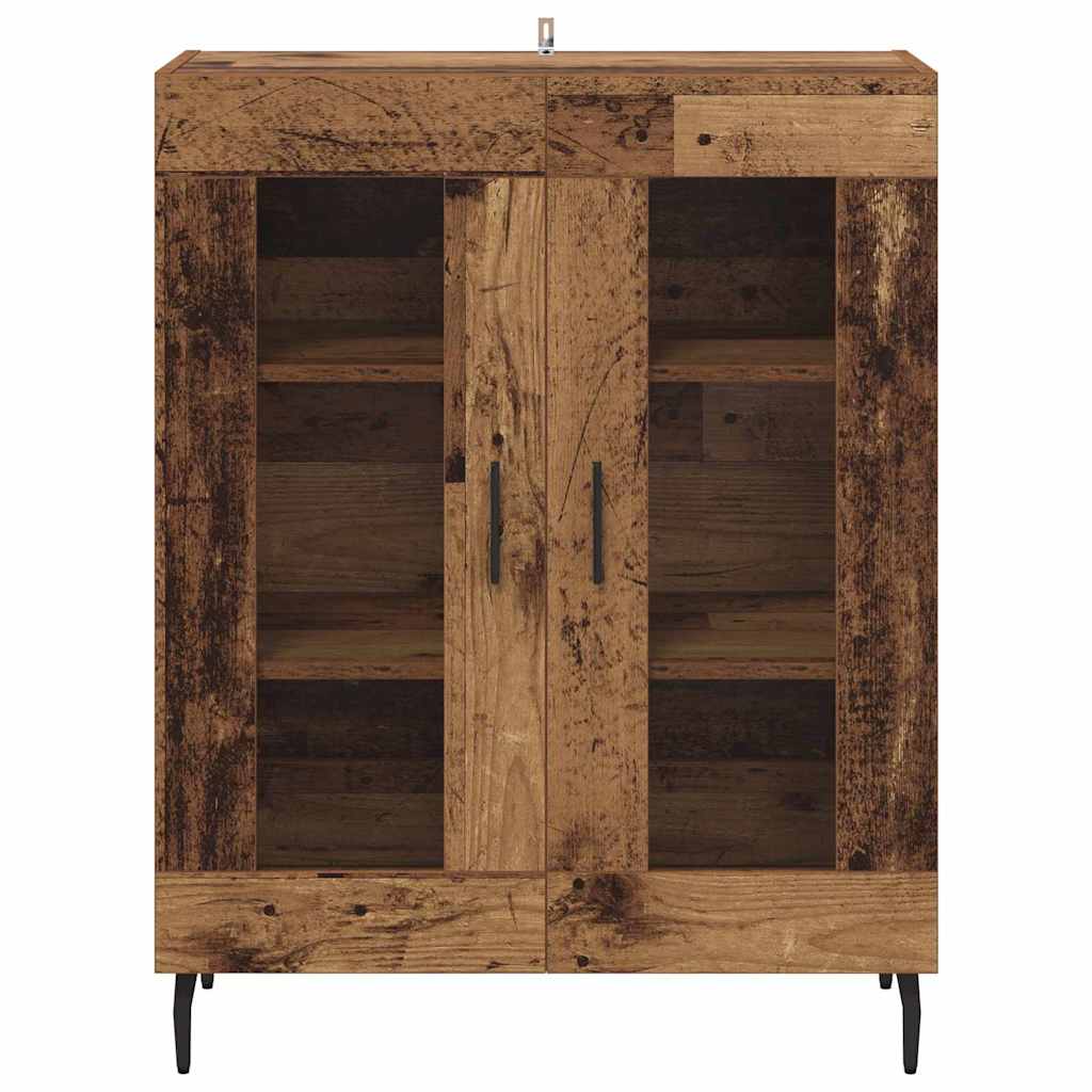 vidaXL Sideboard Old Wood 69.5 x 34 x 90 cm Engineered Wood