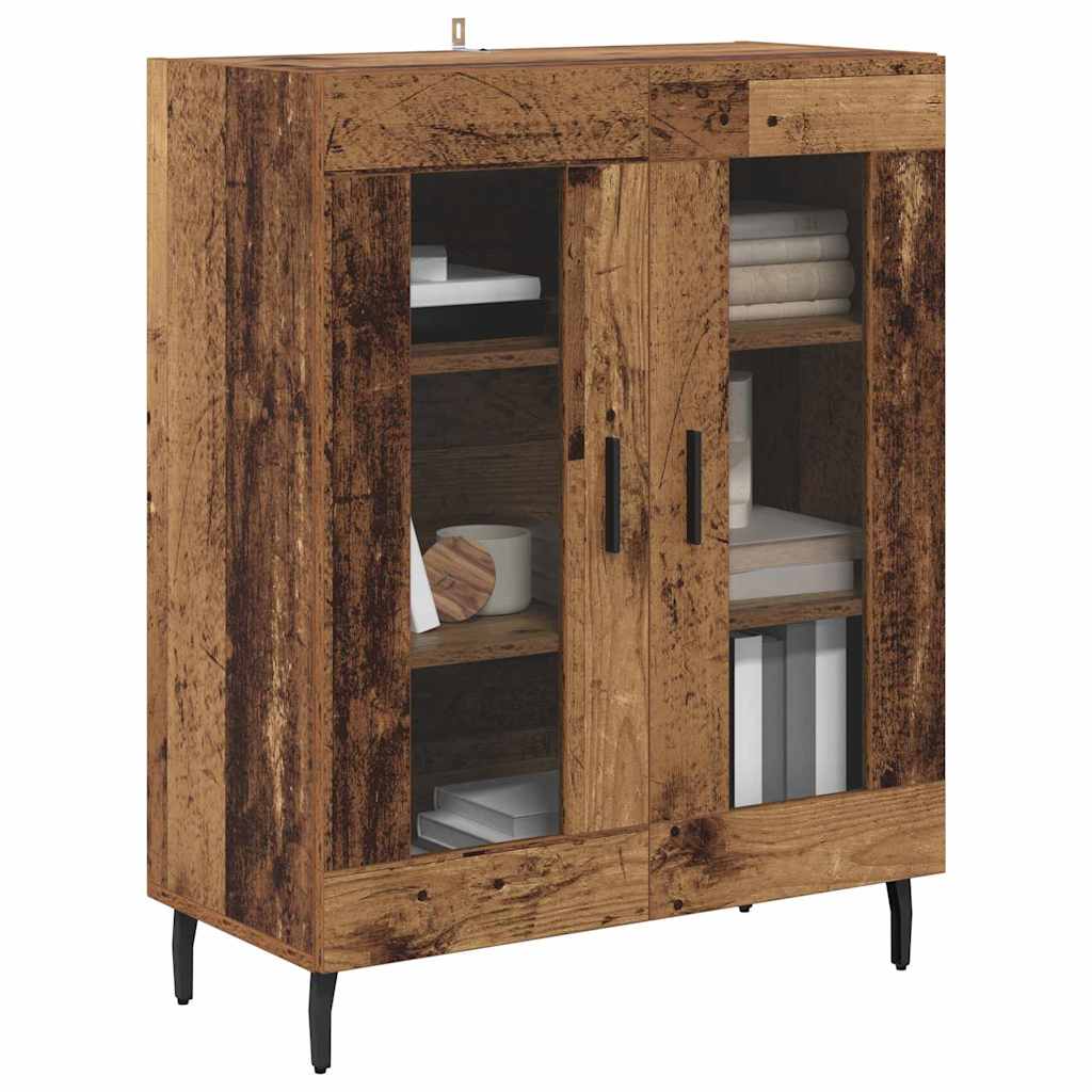 vidaXL Sideboard Old Wood 69.5 x 34 x 90 cm Engineered Wood