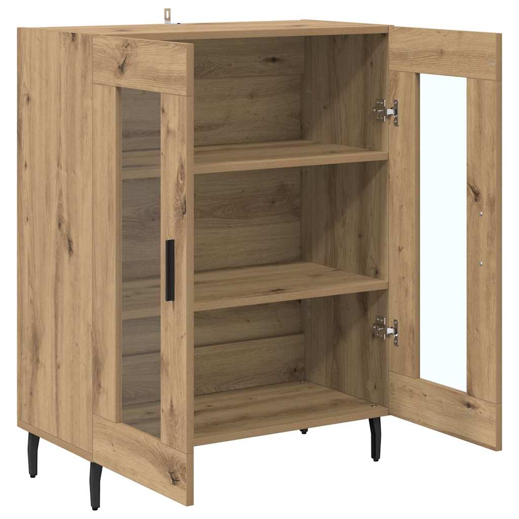 vidaXL Sideboard Artisan Oak 69.5 x 34 x 90 cm Engineered Wood