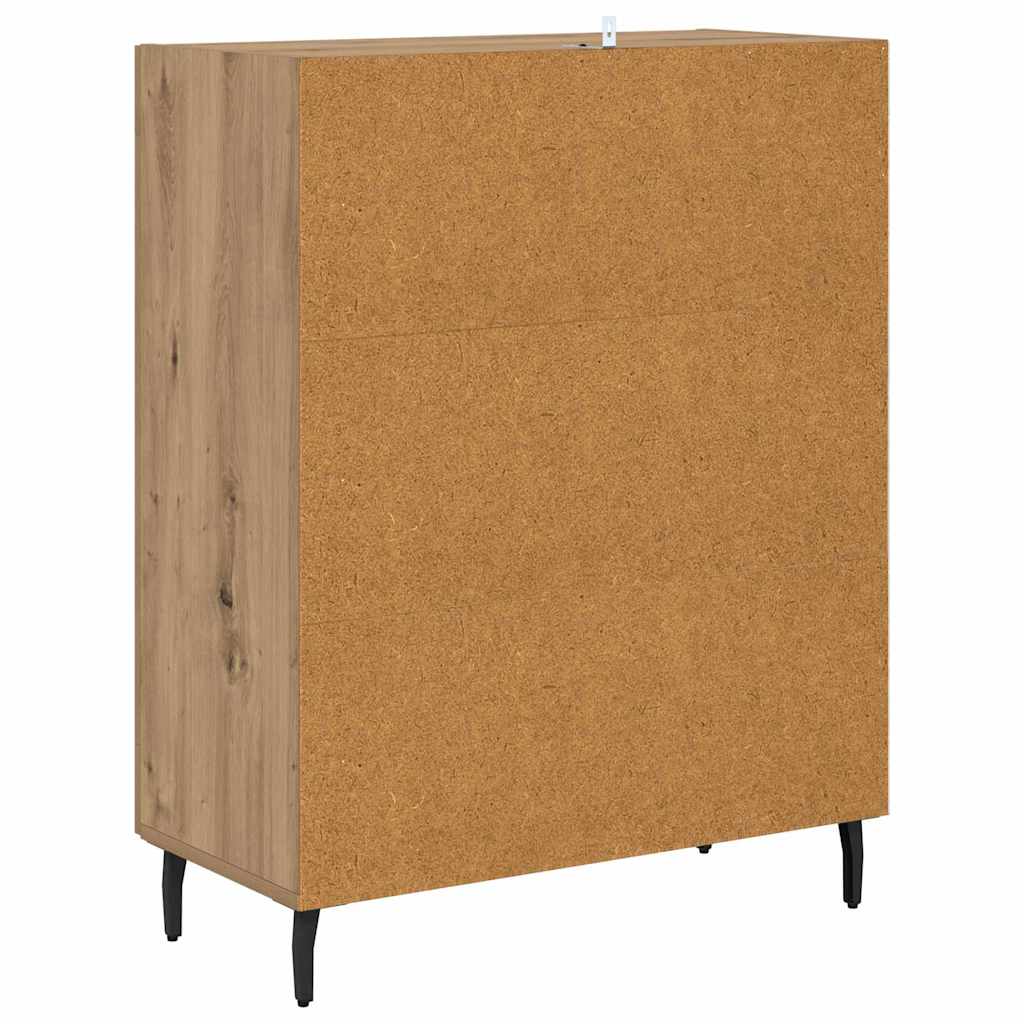 vidaXL Sideboard Artisan Oak 69.5 x 34 x 90 cm Engineered Wood