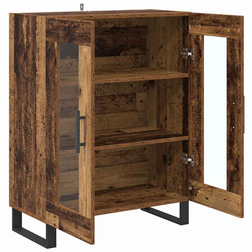 vidaXL Sideboard Old Wood 69.5 x 34 x 90 cm Engineered Wood