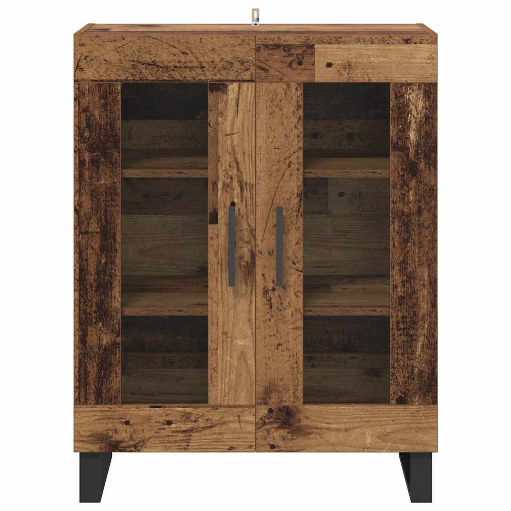 vidaXL Sideboard Old Wood 69.5 x 34 x 90 cm Engineered Wood