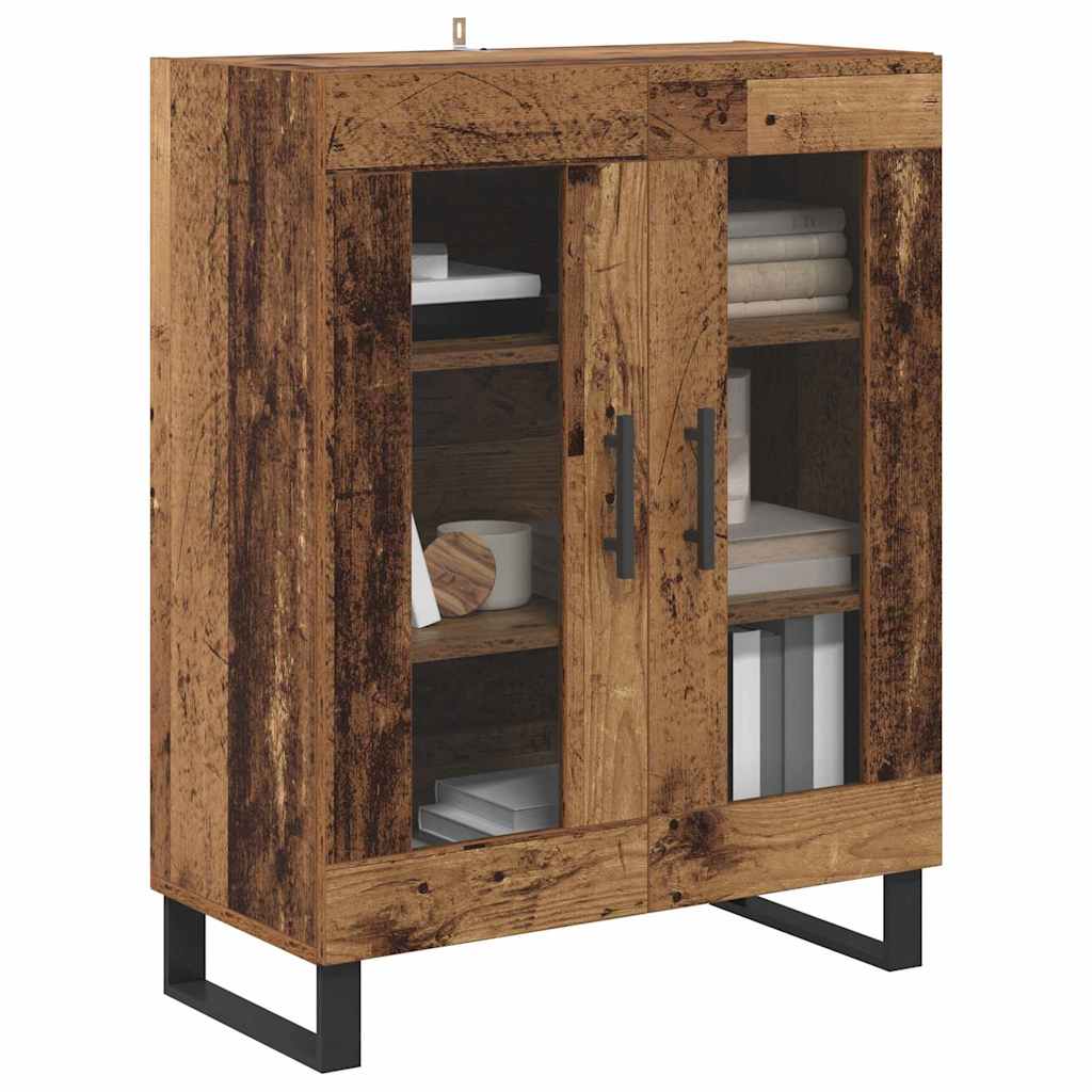 vidaXL Sideboard Old Wood 69.5 x 34 x 90 cm Engineered Wood