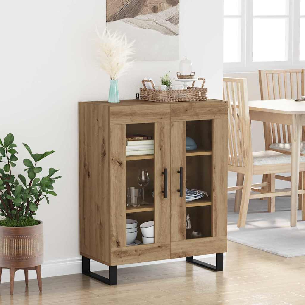 vidaXL Sideboard Artisan Oak 69.5 x 34 x 90 cm Engineered Wood