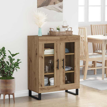 vidaXL Sideboard Artisan Oak 69.5 x 34 x 90 cm Engineered Wood