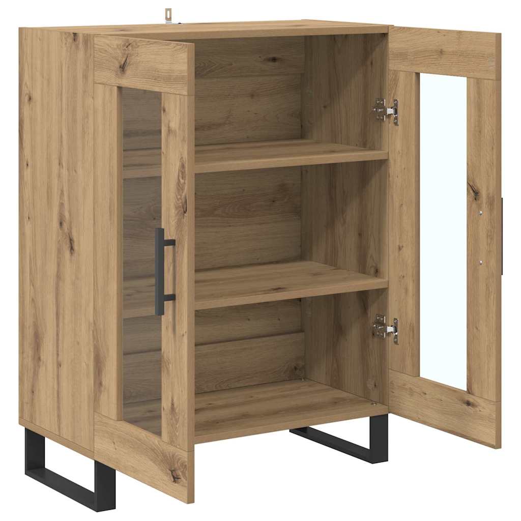 vidaXL Sideboard Artisan Oak 69.5 x 34 x 90 cm Engineered Wood