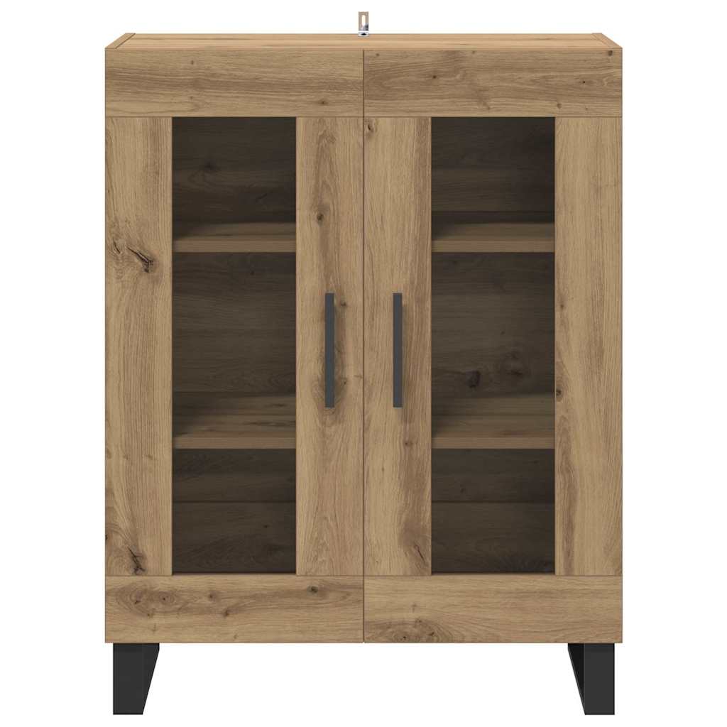 vidaXL Sideboard Artisan Oak 69.5 x 34 x 90 cm Engineered Wood