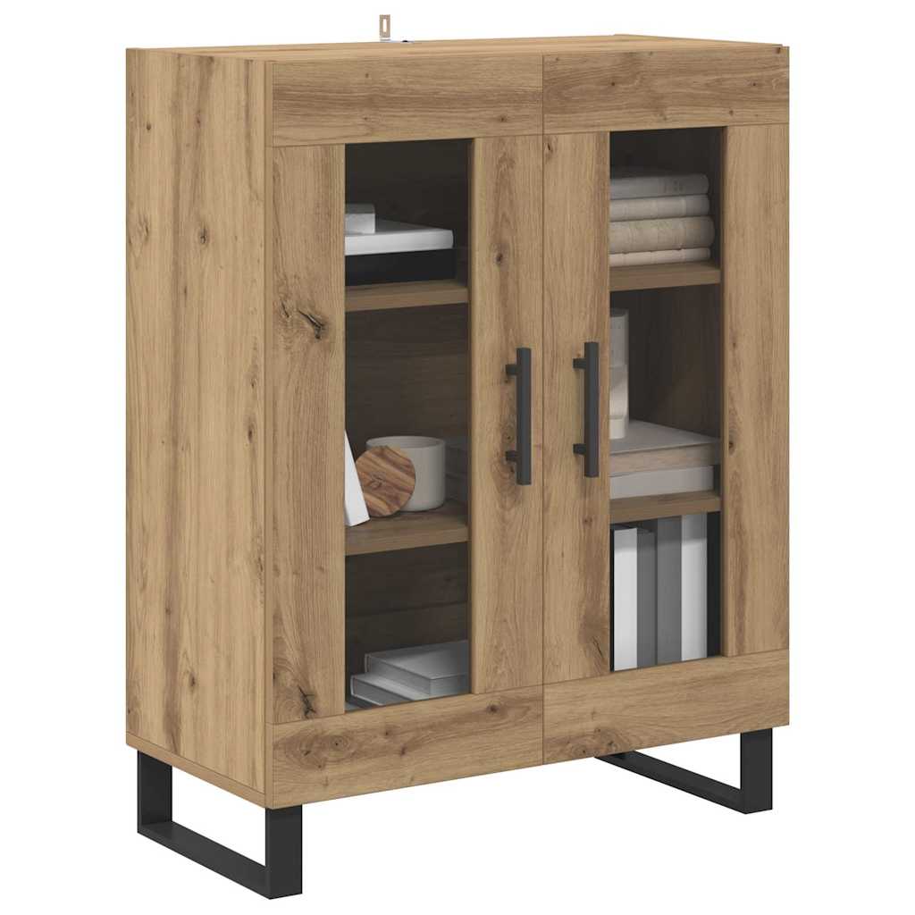 vidaXL Sideboard Artisan Oak 69.5 x 34 x 90 cm Engineered Wood