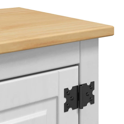 vidaXL Hanging Cabinet Corona White 70 x 33 x 71.5 cm Solid Pine Wood